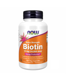 Біотин BIOTIN 10мг (10,000мкг) - 120 капсул