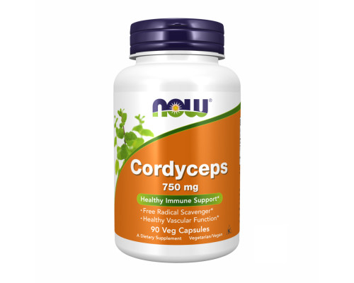 Cordyceps Now Foods 750 mg - 90 vcaps