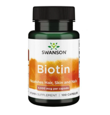 Biotin 5000mcg - 100 caps