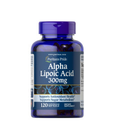 Альфа-ліпоєва кислота (Alpha Lipoic Acid) 300мг - 120 капсул