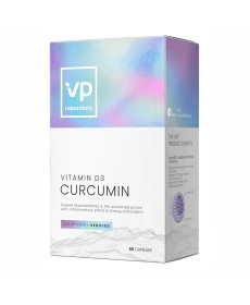 Curcumin + D3 500 mg - 60 caps