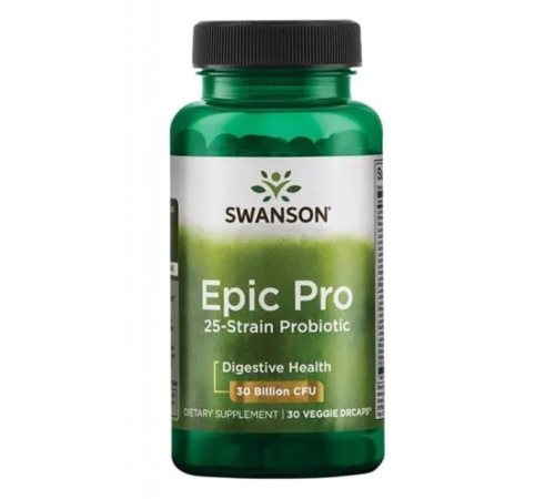 Epic Pro 25-Strain Probiotic 30billion - 30veg caps Epic Pro 25-Strain Probiotic 30billion - 30veg caps