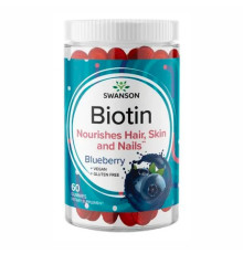 Biotin - 60 Gummies Blueberry