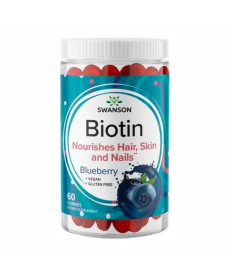 Biotin - 60 Gummies Blueberry