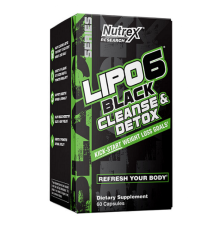 Lipo-6 Black Cleanse Detox - 60ct