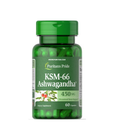 Ашваганда Ashwagandha KSM-66 450мг - 60капсул