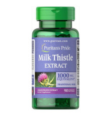 Milk Thistle 4:1 Extract 1000mg - 90softgels.