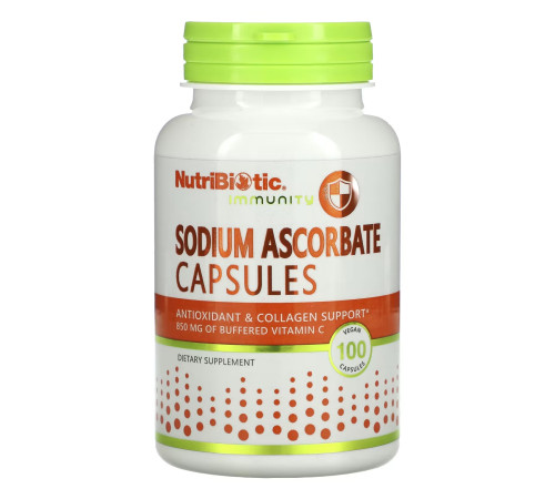 Аскорбат натрію - Sodium Ascorbate 100 капсул