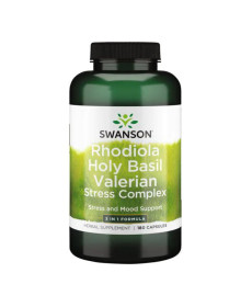 Rhodiola Holy Basil Valerian stress Complex - 180caps