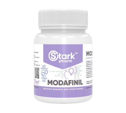 Модафініл - Modafinil 100мг (60 капсул)