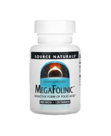 Фолієва кислота MegaFolinic™ 800мкг - 120 таблеток