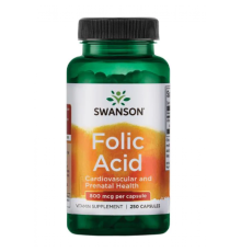 Folic Acid 800 mcg - 250 Caps