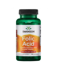 Folic Acid 800 mcg - 250 Caps