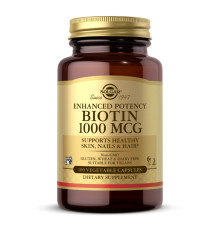 Біотин Biotin 1000мкг - 100 капсул