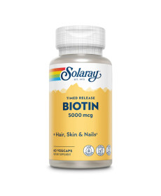 Біотин Biotin 5000мкг - 60 капсул