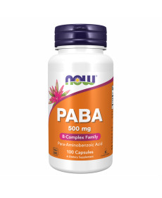 PABA Now Foods 500mg - 100 caps