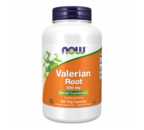 Корінь валеріани - Valerian Root 500mg 250 капсул