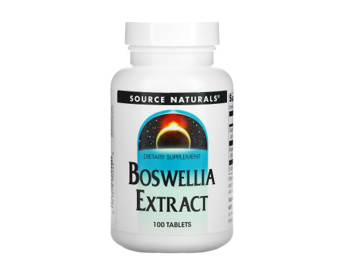 Концентрат екстракту босвелії Boswellia Extract - 100 таблеток