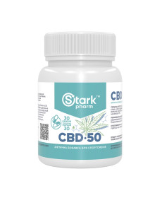 Канабідіол Stark CBD 50мг - 30 капсул