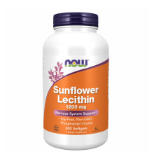 Соняшниковий лецитин (Sunflower Lecithin) 1200мг - 200 капсул