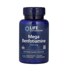 Бенфотіамін Mega Benfotiamine 250мг  - 120 капсул