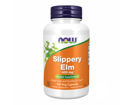 Slippery Elm New Foods 400 mg - 100 vcaps