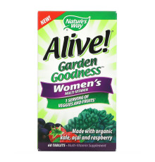 Alive Organic Garden Goodness Women - 60 tabs