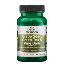 Grape Seed green tea pine bark - 60caps