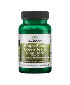 Grape Seed green tea pine bark - 60caps