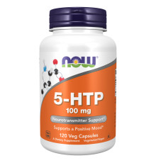 Гідрокситриптофан Now Foods 5-HTP 100мг - 120 капсул