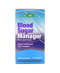 Blood Sugar Manager Nature's Way - 60 tabs