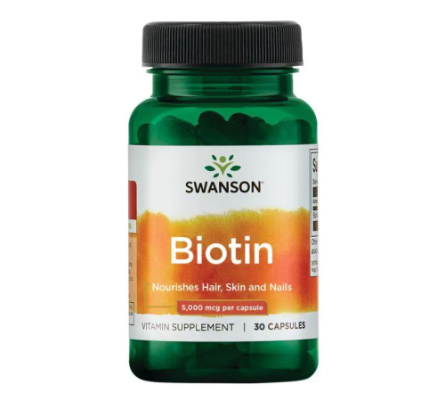 Biotin 5000mcg - 30 caps