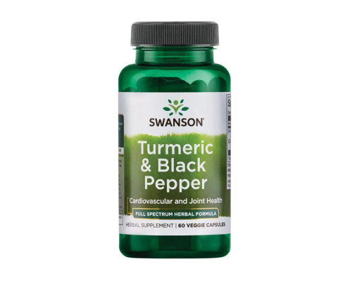 Turmeric Black Pepper - 60veg caps