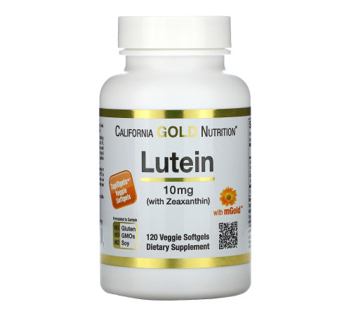 Lutein 10mg - 120 veg softgels Lutein 10mg - 120 veg softgels