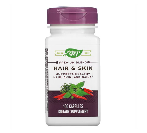 Hair & Skin Nature's Way - 100 caps Hair & Skin Nature's Way - 100 caps