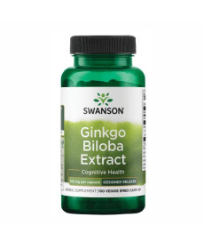 Ginkgo Biloba Extract 120 mg - 100 veg caps