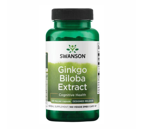 Ginkgo Biloba Extract 120 mg - 100 veg caps Ginkgo Biloba Extract 120 mg - 100 veg caps
