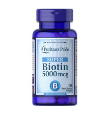 Biotin 5000 mcg - 60 caps