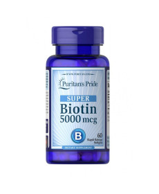 Biotin 5000 mcg - 60 caps