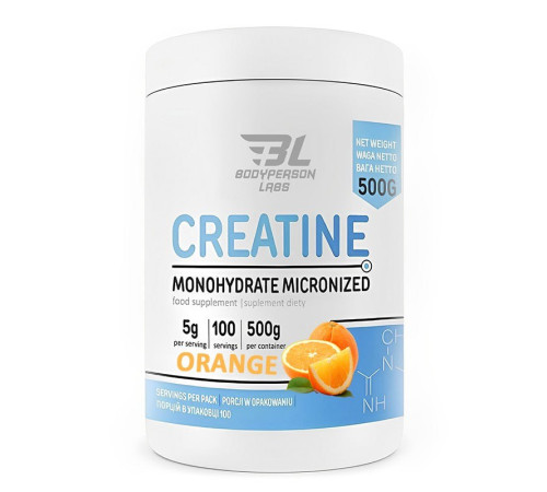 Протеїн Creatine monohydrate - 500г Апельсин