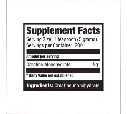 Creatine Monohydrate Ultimate Nutrition - 1000g
