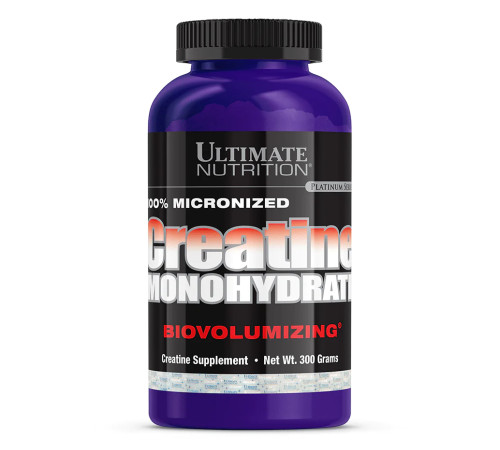Creatine Monohydrate Ultimate Nutrition - 300g Creatine Monohydrate Ultimate Nutrition - 300g