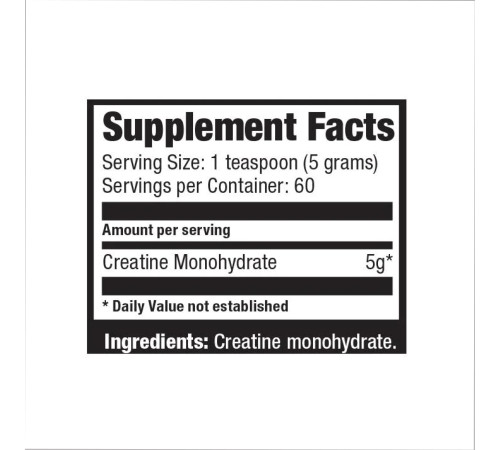 Creatine Monohydrate Ultimate Nutrition - 300g Creatine Monohydrate Ultimate Nutrition - 300g