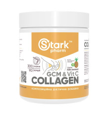 Коллаген+Витамин С - Stark GCM Collagen+Vitamin C 300г (Ананас ківі)