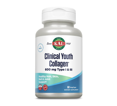 Морський колаген Clinical Youth Collagen I&III 600мг - 60 капсул Морський колаген Clinical Youth Collagen I&III 600мг - 60 капсул