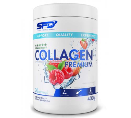 Collagen premium - 400g Raspberry Strawberry