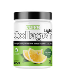 Collagen LIGHT Pure Gold - 300g Lemonade