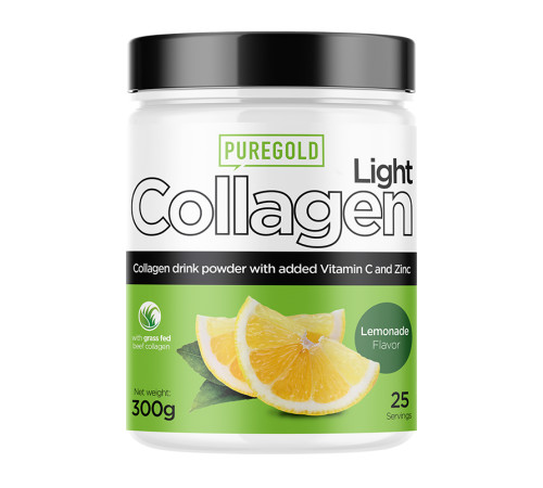 Collagen LIGHT Pure Gold - 300g Lemonade