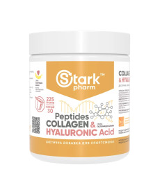 Пептиди колагену Collagen Peptides & Hyaluronic Acid - 225г Полуничний банан
