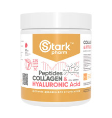 Пептиди колагену Collagen Peptides & Hyaluronic Acid - 225г Малина